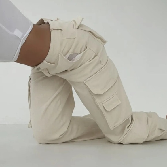 NWT Rumours union cargo pant sand size large - Picture 3 of 9